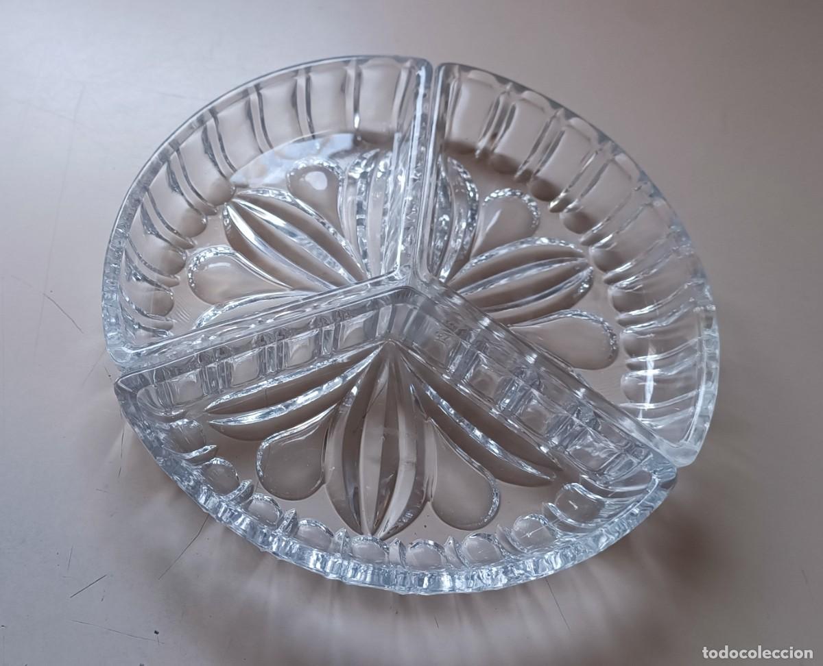 Antig&uuml;edades: Platos para aperitivos de cristal. - Foto 3
