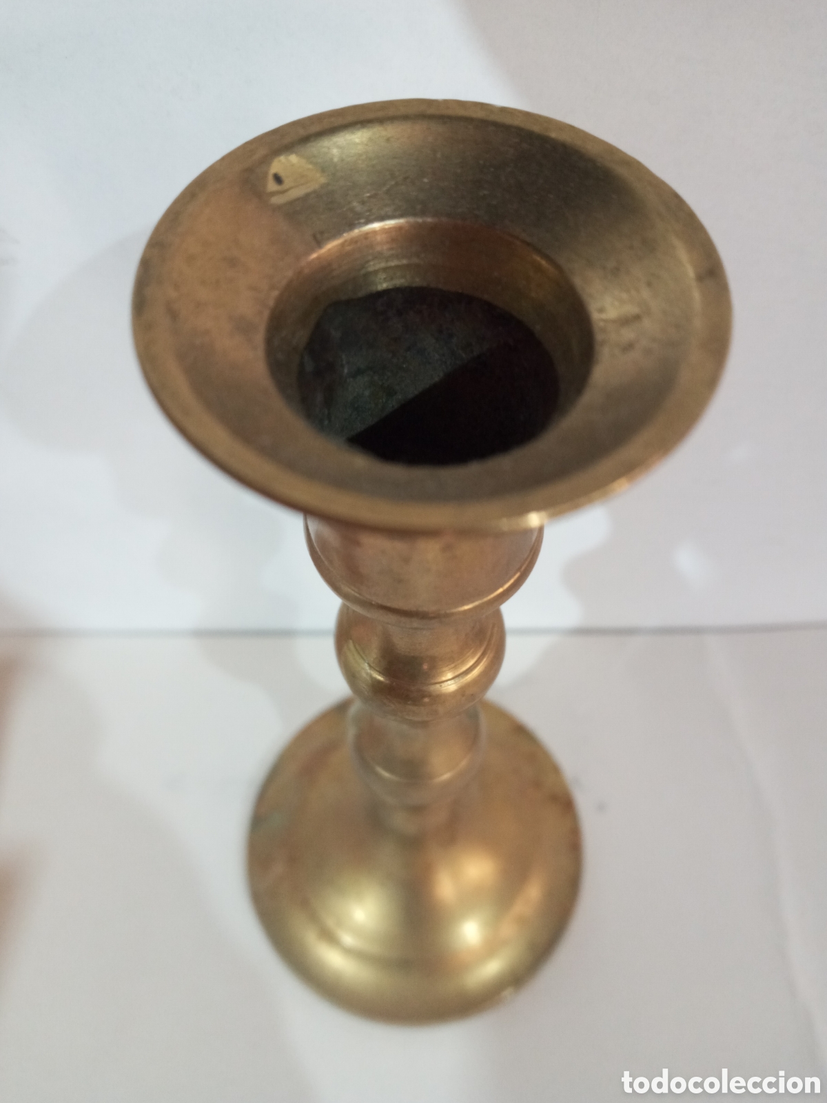 Antig&uuml;edades: BONITO CANDELABRO DE BRONCE - Foto 3