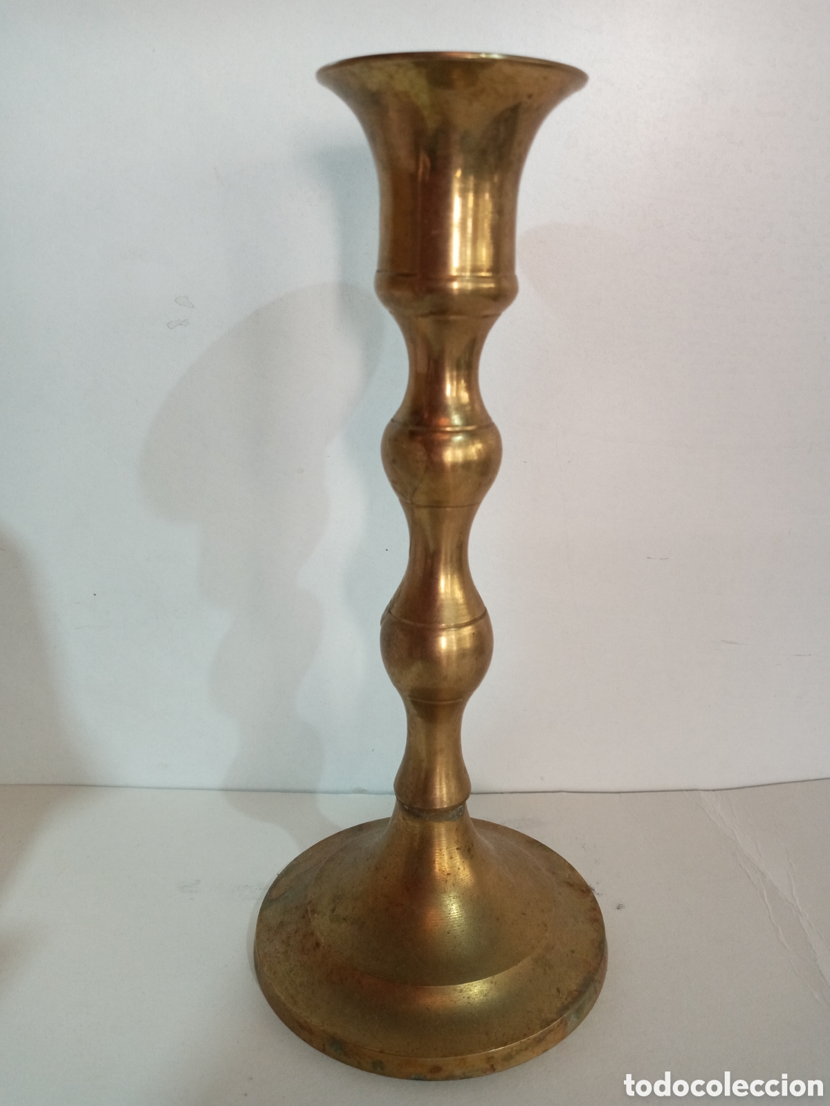 Antig&uuml;edades: BONITO CANDELABRO DE BRONCE - Foto 4