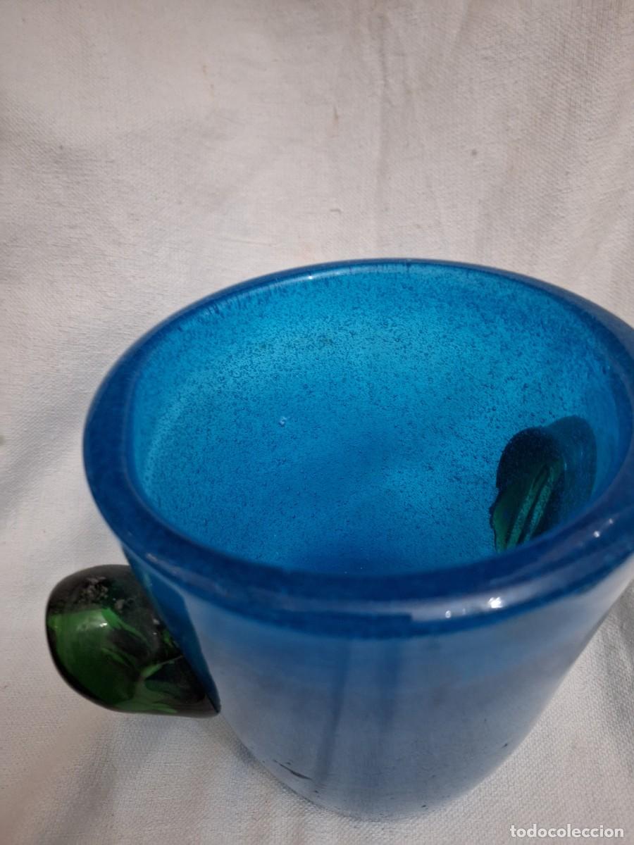 Antig&uuml;edades: Cubitera de cristal de Murano. - Foto 2
