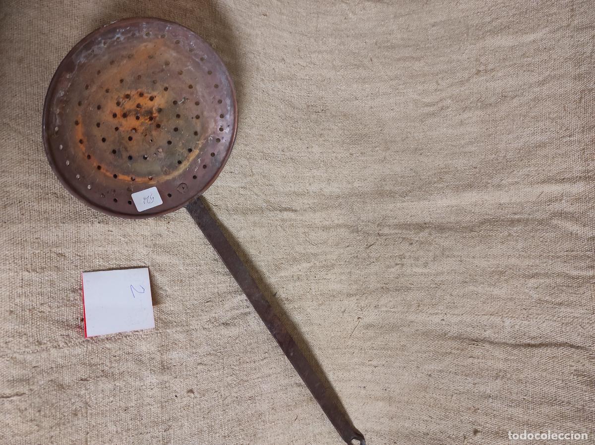 Antig&uuml;edades: cuenco cubo caldero de cobre giradora - Foto 1
