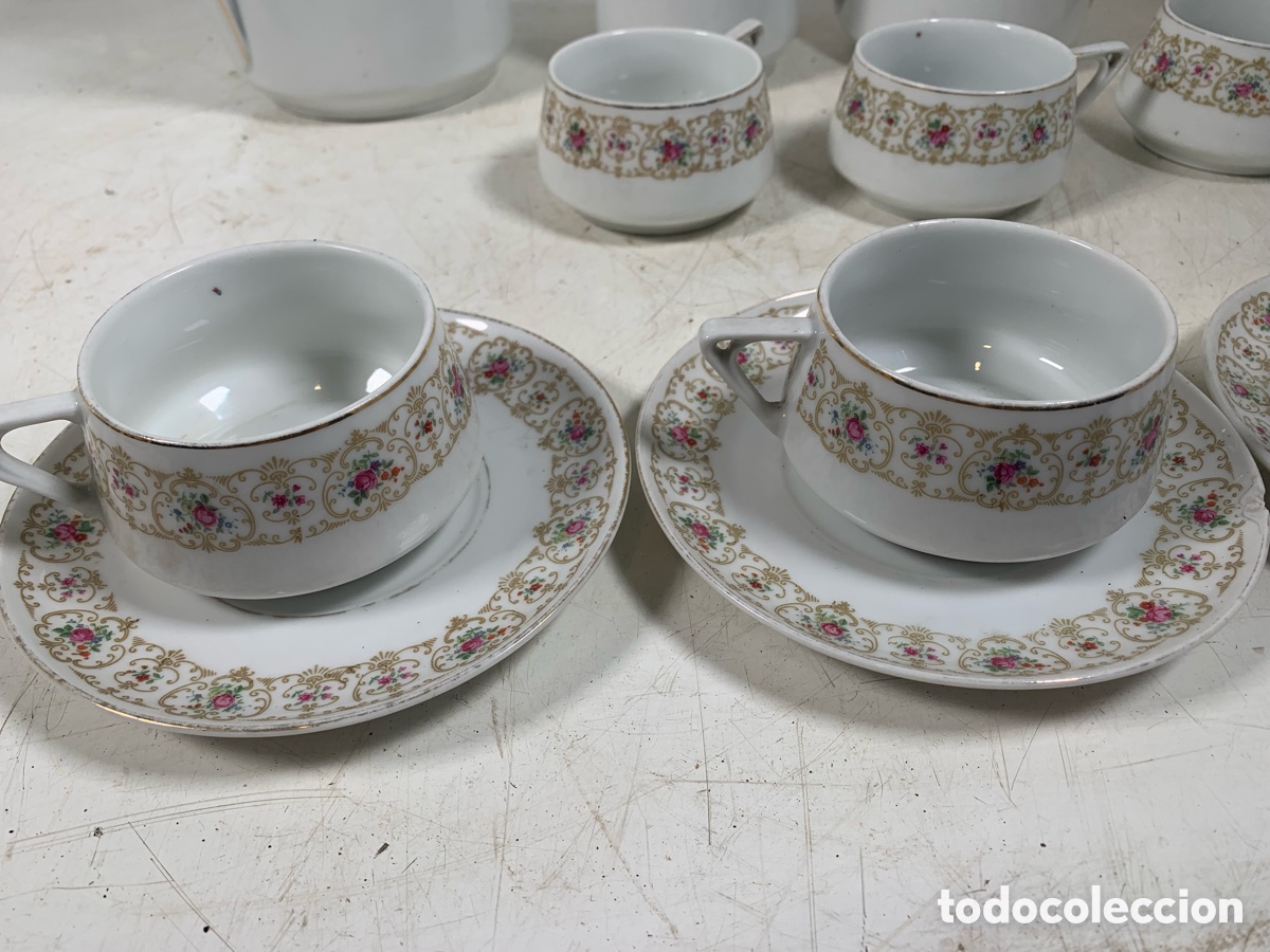 Antig&uuml;edades: 01_ juego de caf&eacute; y te - Foto 4