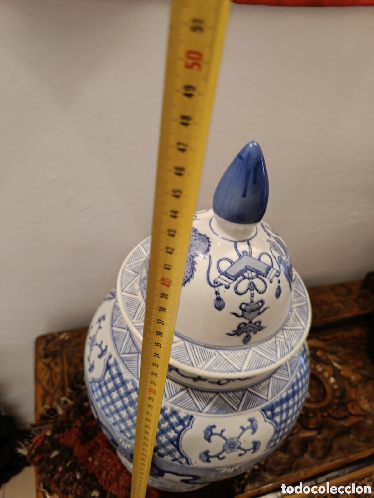 Antig&uuml;edades: Jarr&oacute;n chino porcelana - Foto 9