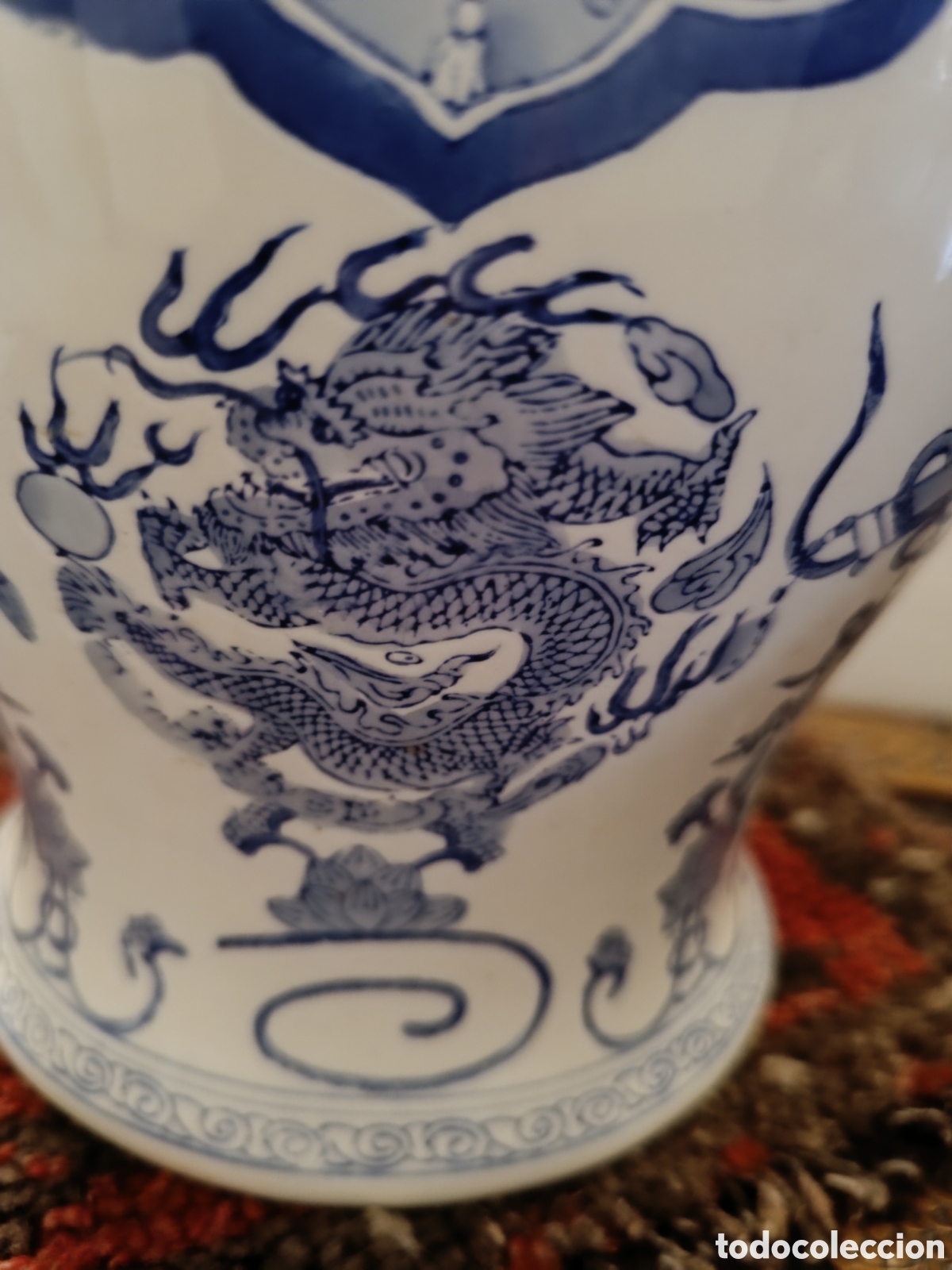 Antig&uuml;edades: Jarr&oacute;n chino porcelana - Foto 12