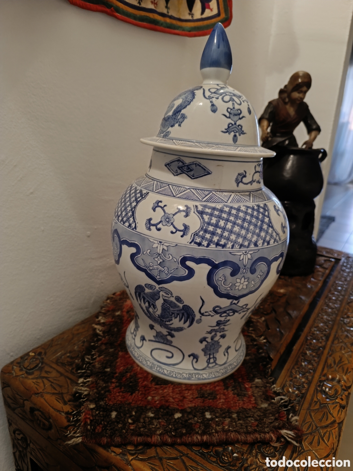 Antig&uuml;edades: Jarr&oacute;n chino porcelana - Foto 1