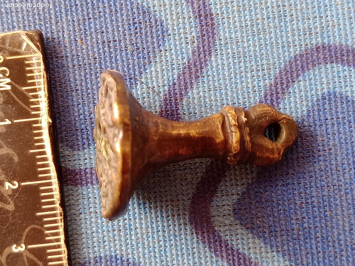 Antig&uuml;edades: Sello medieval. SIGILLUM, MATRIZ, MATRIX, Lacre - Foto 3