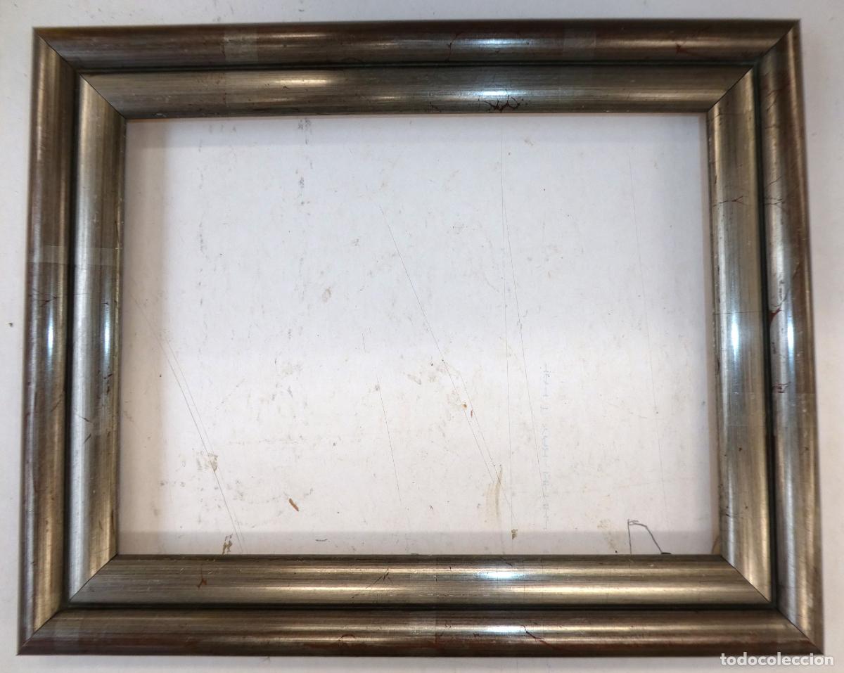 Antig&uuml;edades: Bonito marco pan de plata ,mide interior 27X20 cm - Foto 2
