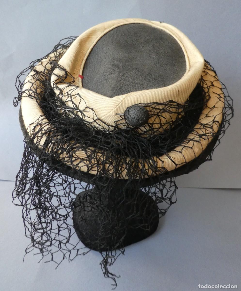 Antig&uuml;edades: ANTIGUO SOMBRERO PARA MUJER - Foto 4