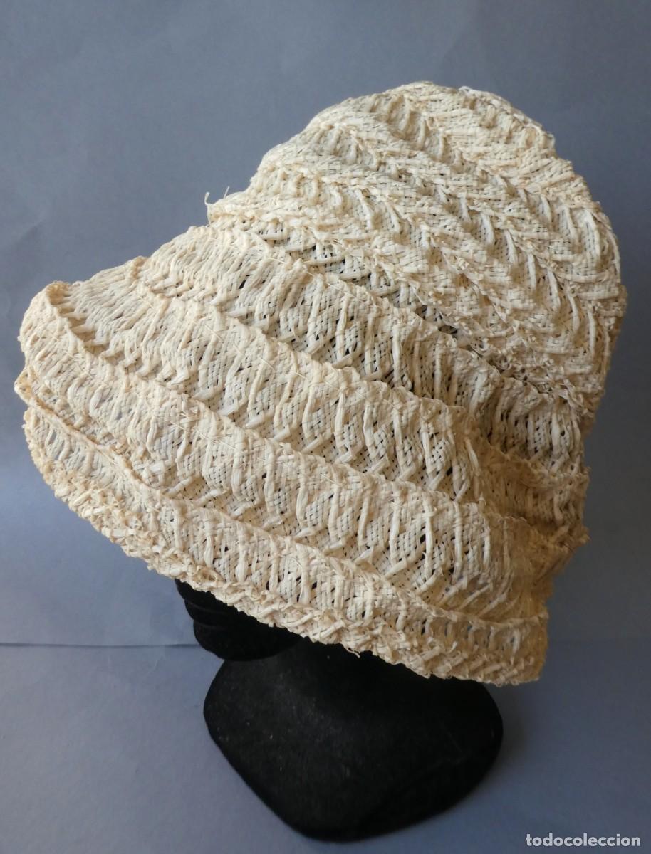 Antig&uuml;edades: ANTIGUO SOMBRERO PARA MUJER - Foto 2