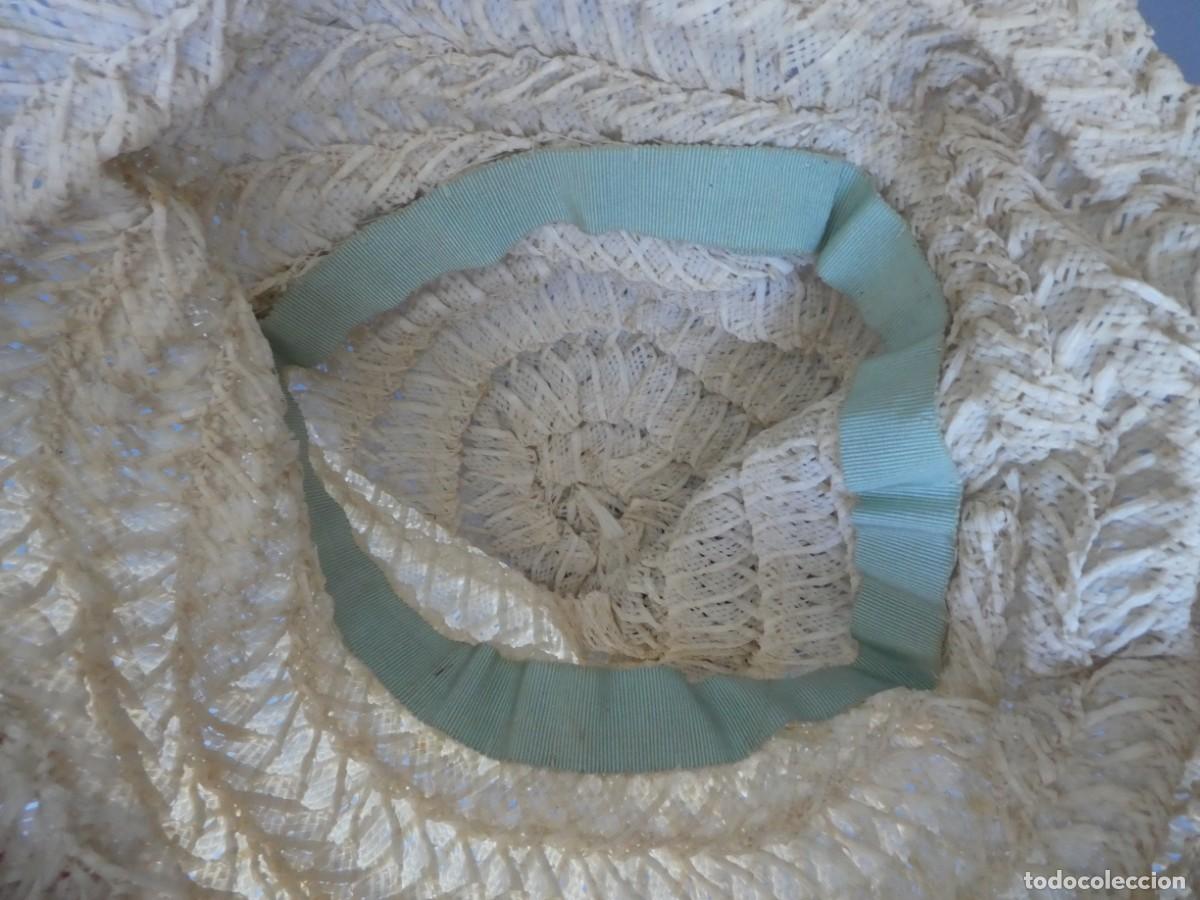 Antig&uuml;edades: ANTIGUO SOMBRERO PARA MUJER - Foto 3