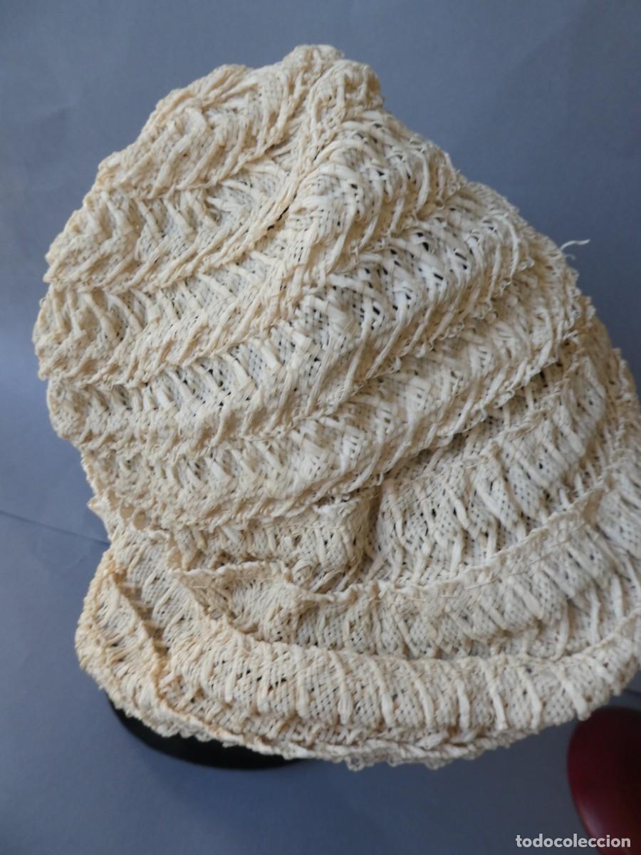 Antig&uuml;edades: ANTIGUO SOMBRERO PARA MUJER - Foto 4