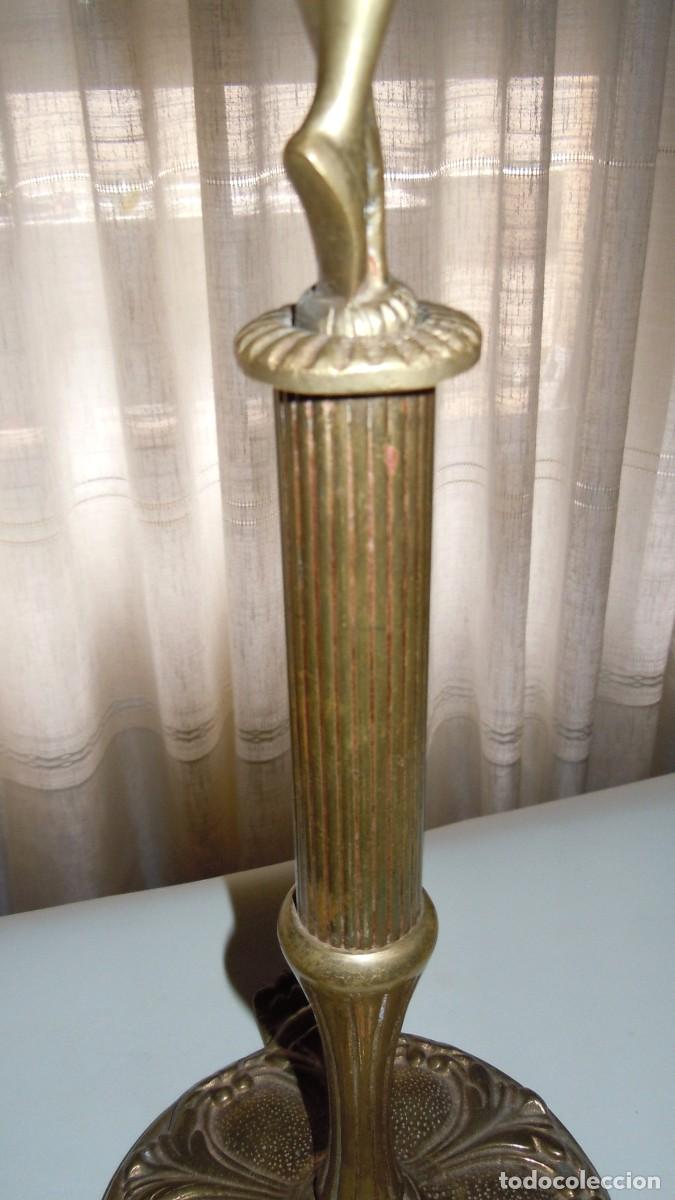 Antig&uuml;edades: Figura de bronce alto 55cm - Foto 3