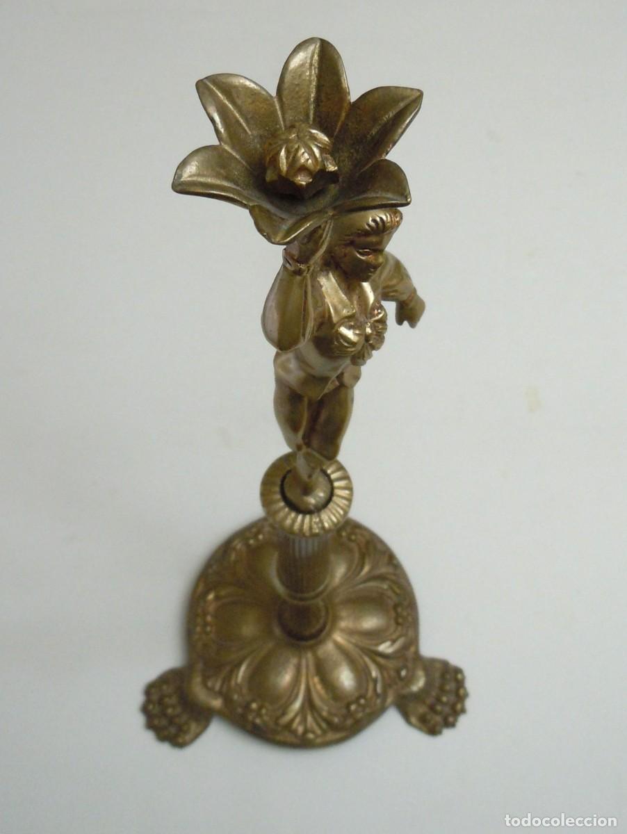 Antig&uuml;edades: Figura de bronce alto 55cm - Foto 10