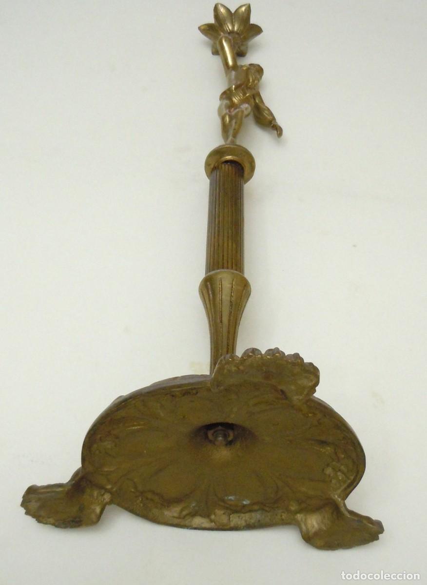 Antig&uuml;edades: Figura de bronce alto 55cm - Foto 11