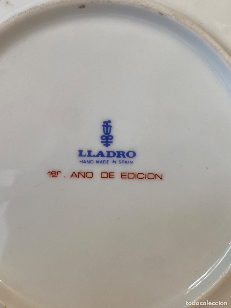 Antig&uuml;edades: PLATO NAVIDE&Ntilde;O DE LLADR&Oacute;. 1971. - Foto 4