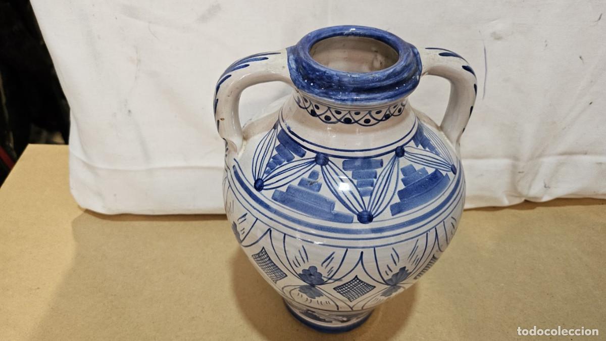 Antig&uuml;edades: cantaro de barro con firma - Foto 2