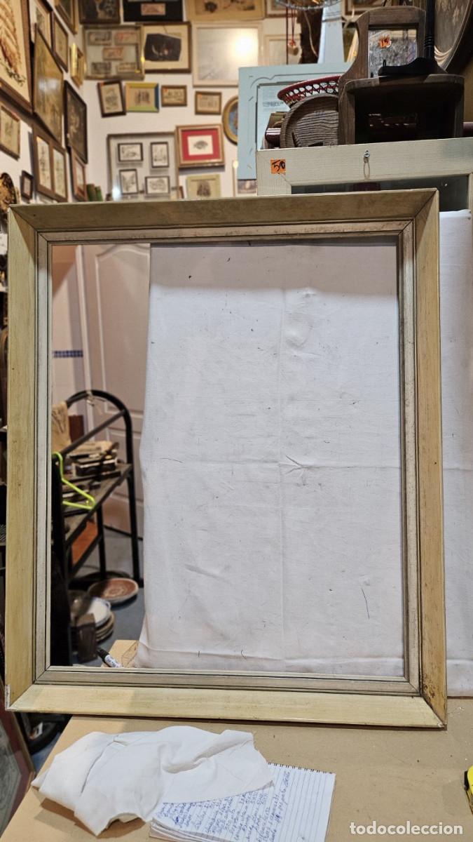 Antig&uuml;edades: marco antiguo de madera - Foto 1