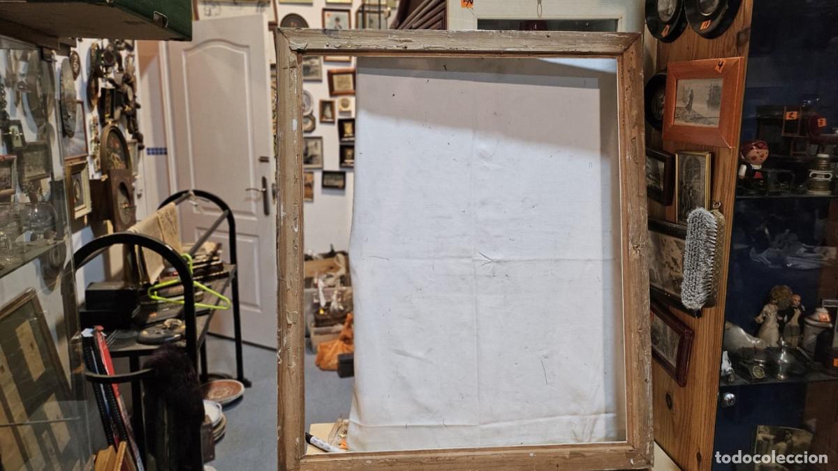 Antig&uuml;edades: marco antiguo de madera - Foto 4