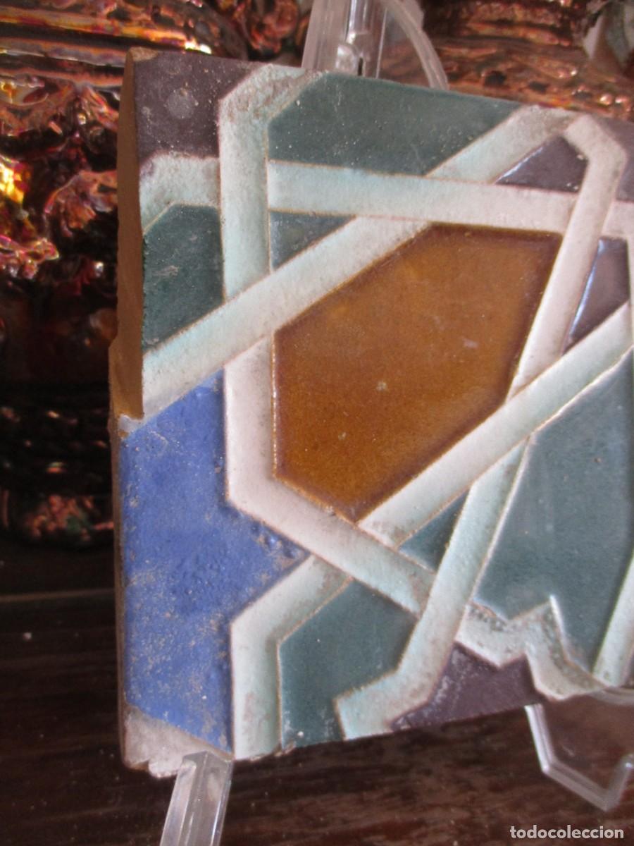 Antig&uuml;edades: Azulejo de Sevilla siglo XIX - Foto 3
