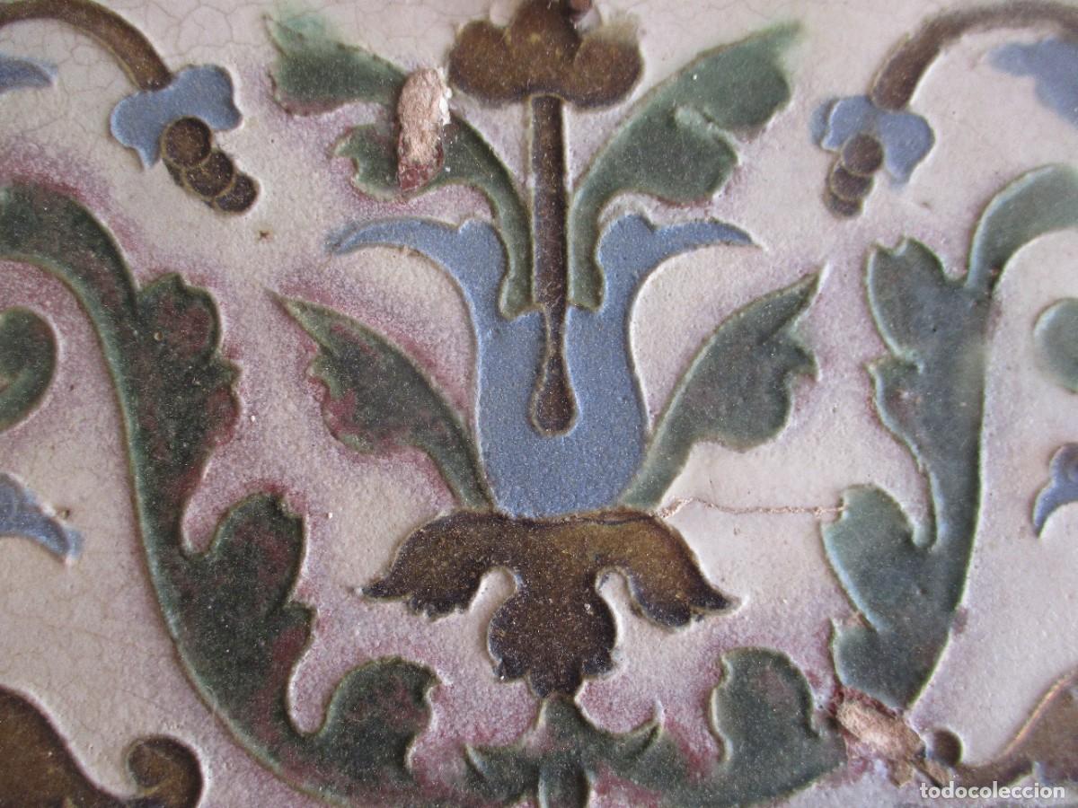 Antig&uuml;edades: Azulejo de Toledo siglo XVI - Foto 2