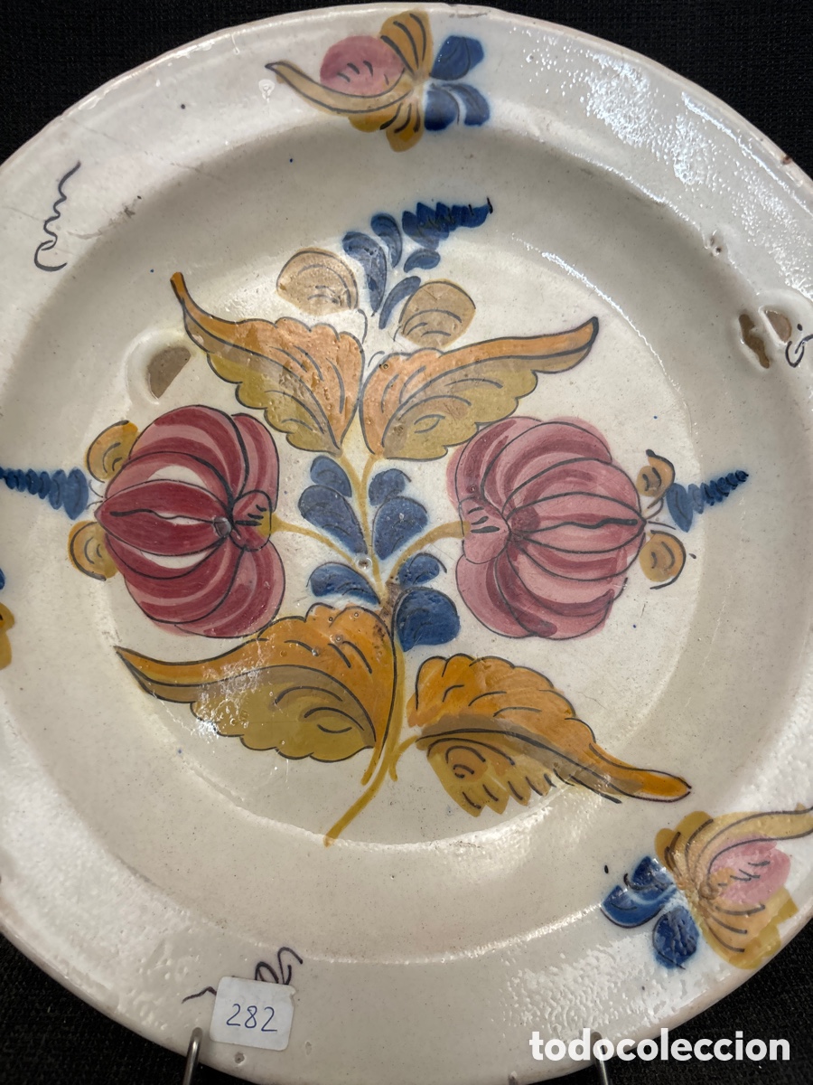 Antig&uuml;edades: Plato murciano siglo XIX - Foto 3