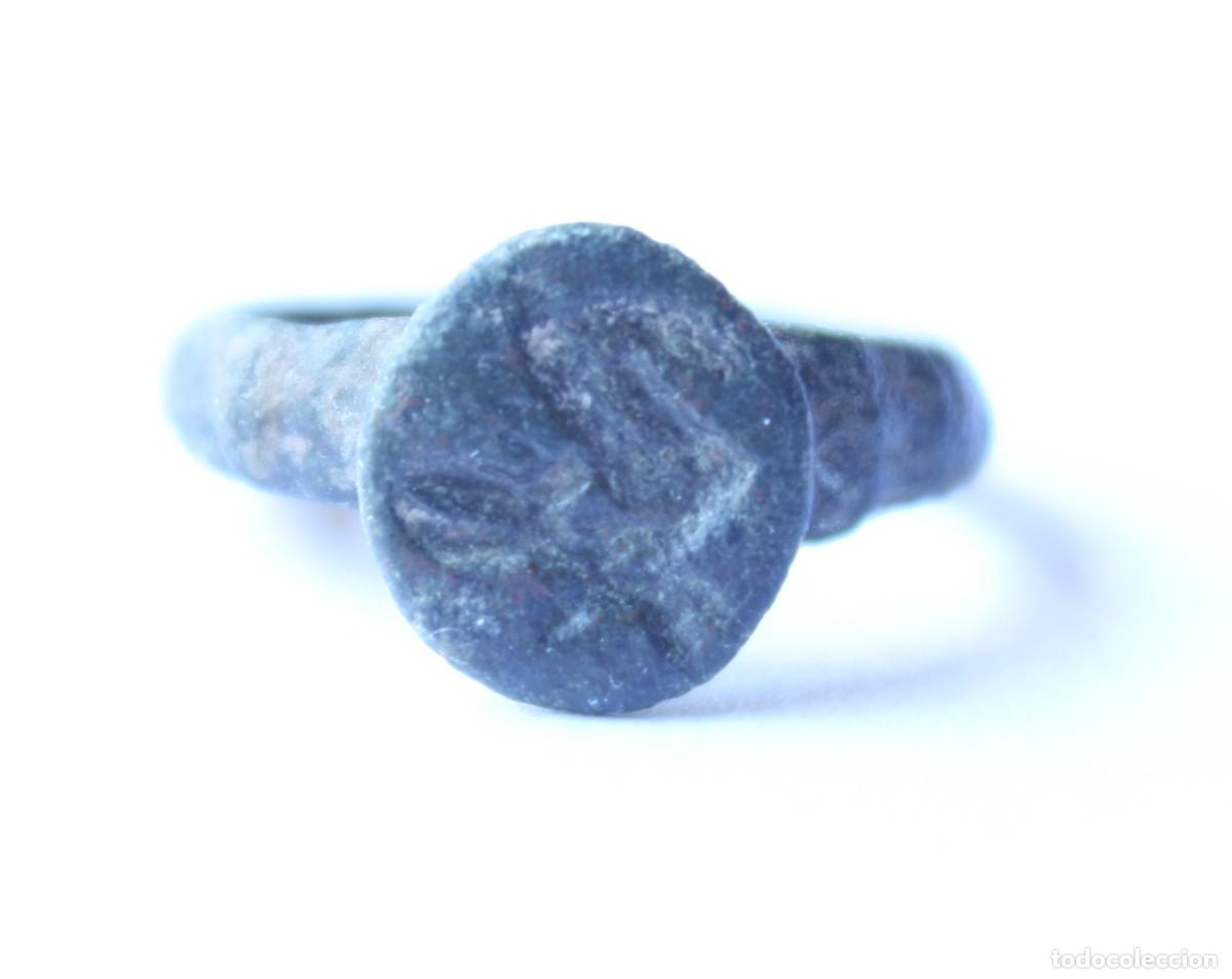 Antig&uuml;edades: Anillo romano grabado Zoomorfo. - Foto 1
