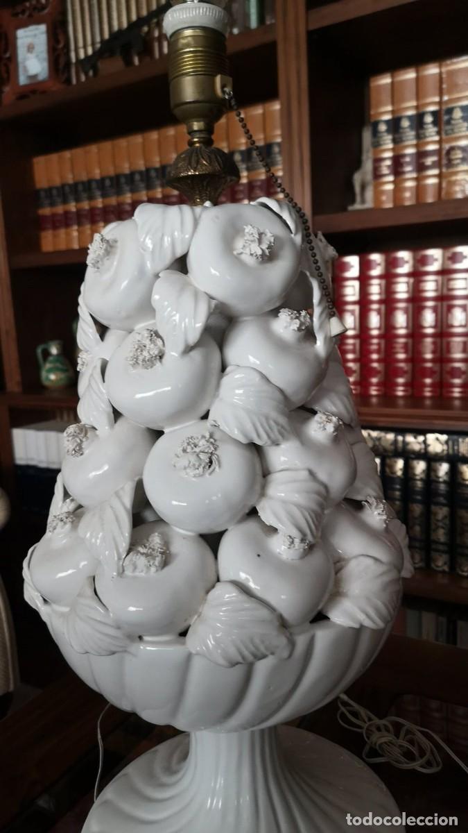 Antig&uuml;edades: Lampara cer&aacute;mica Manises - Foto 3