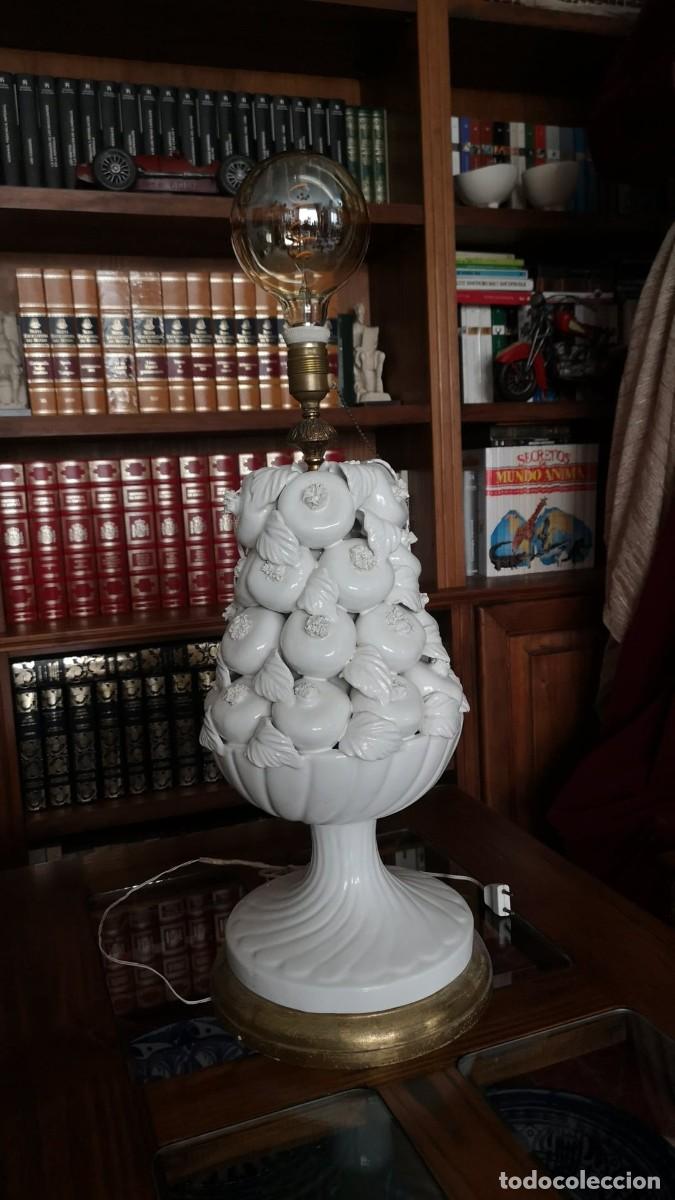Antig&uuml;edades: Lampara cer&aacute;mica Manises - Foto 4