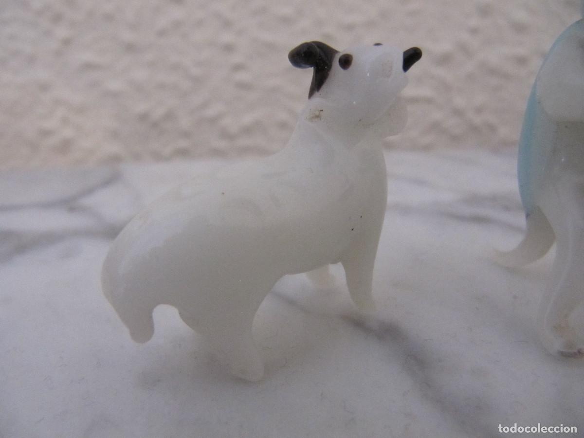 Antig&uuml;edades: LOTE ANIMALES DE MURANO - Foto 2