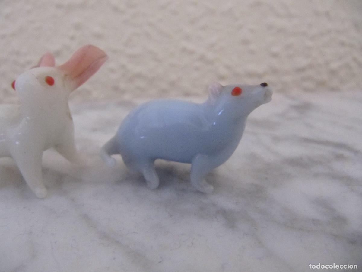 Antig&uuml;edades: LOTE ANIMALES DE MURANO - Foto 5