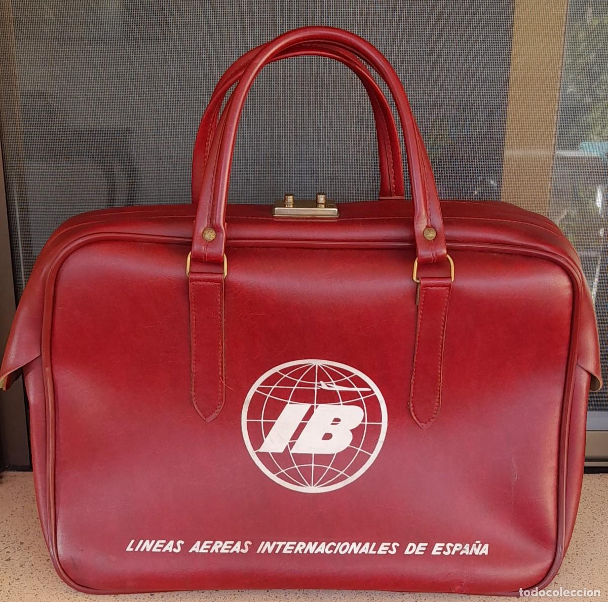 Antig&uuml;edades: BOLSO ANTIGUO DE IBERIA - Foto 4