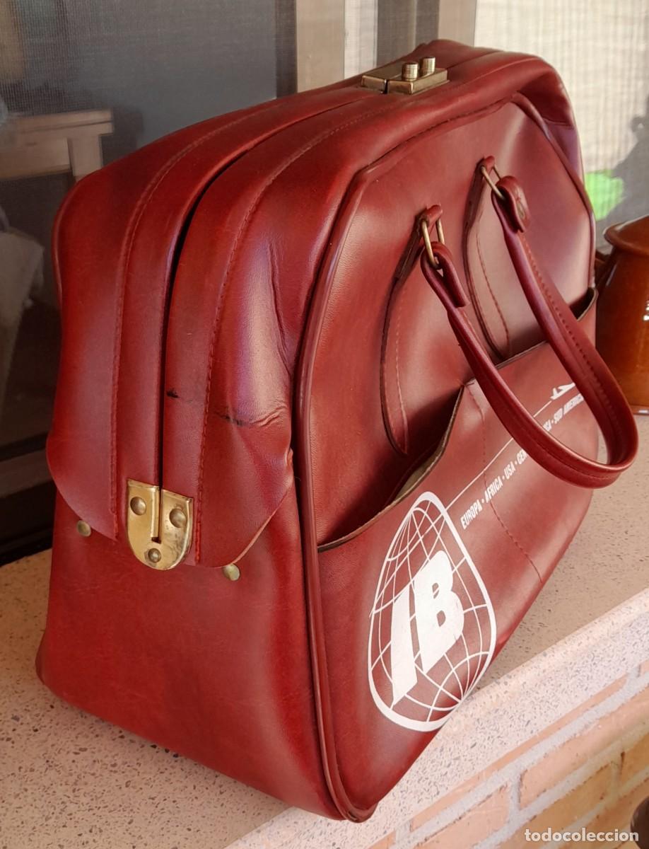 Antig&uuml;edades: BOLSO ANTIGUO DE IBERIA - Foto 6