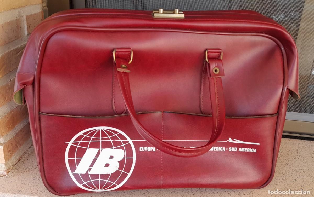 Antig&uuml;edades: BOLSO ANTIGUO DE IBERIA - Foto 10