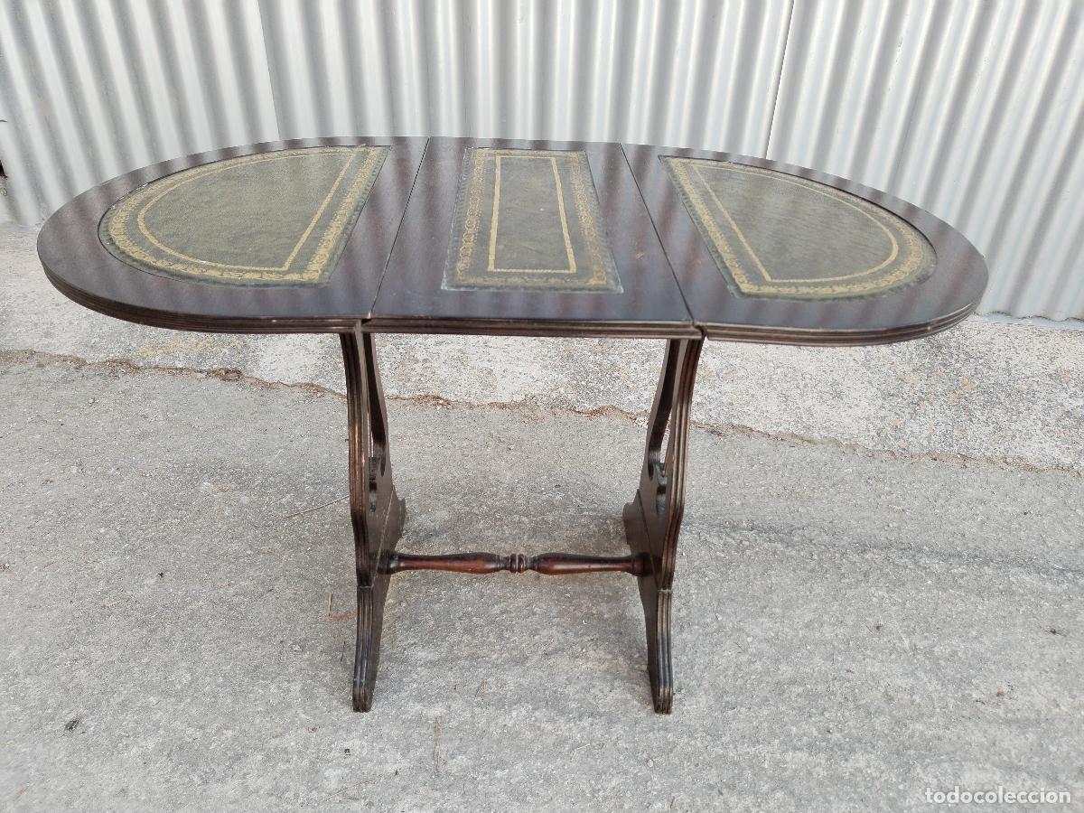 Antig&uuml;edades: mesa peque&ntilde;a de alas - Foto 2