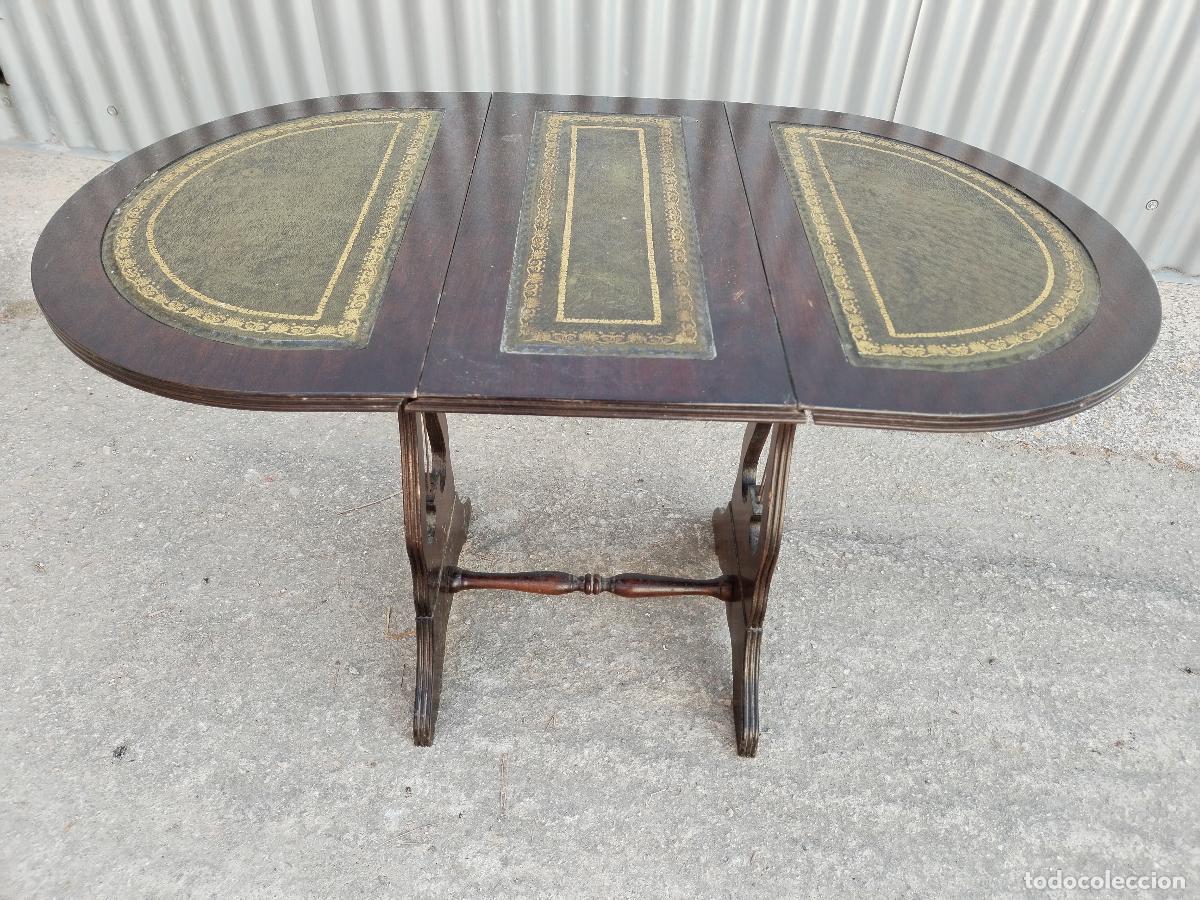 Antig&uuml;edades: mesa peque&ntilde;a de alas - Foto 5