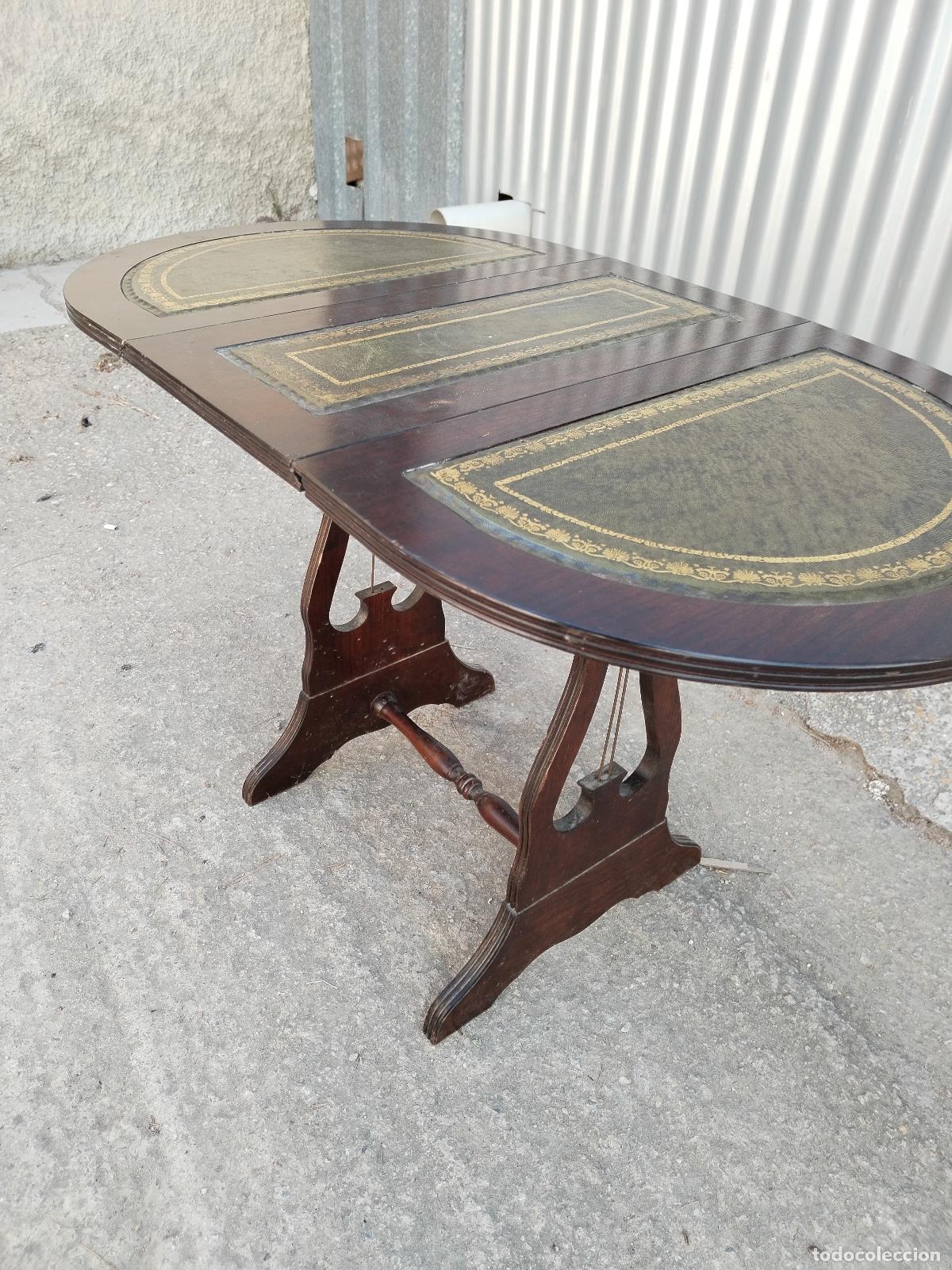 Antig&uuml;edades: mesa peque&ntilde;a de alas - Foto 11