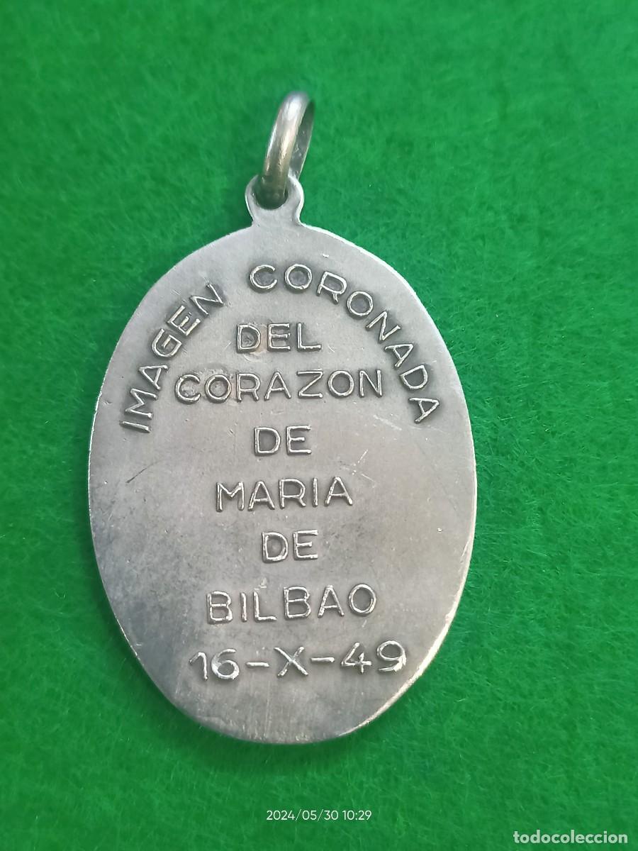 Antig&uuml;edades: Medalla de la virgen. REF-7478 - Foto 2