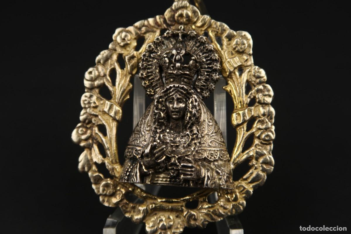 Antig&uuml;edades: Antigua Medalla Religiosa de Plata - Foto 3