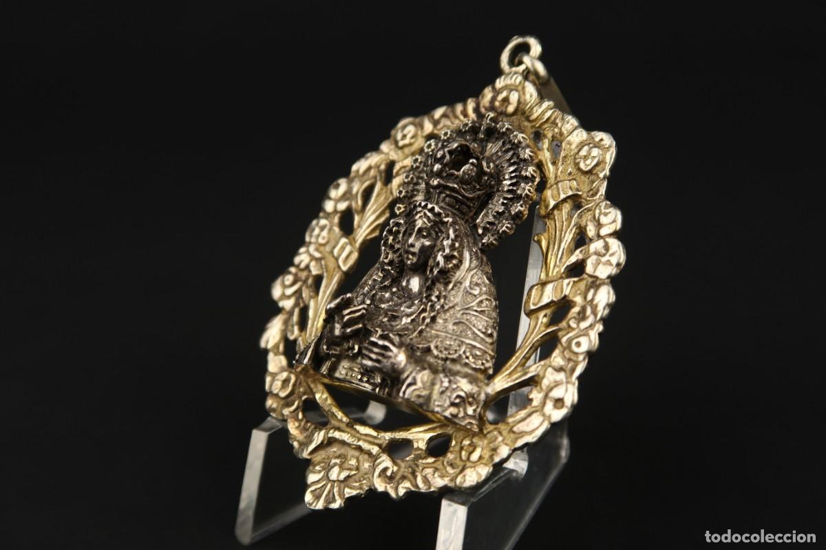 Antig&uuml;edades: Antigua Medalla Religiosa de Plata - Foto 4