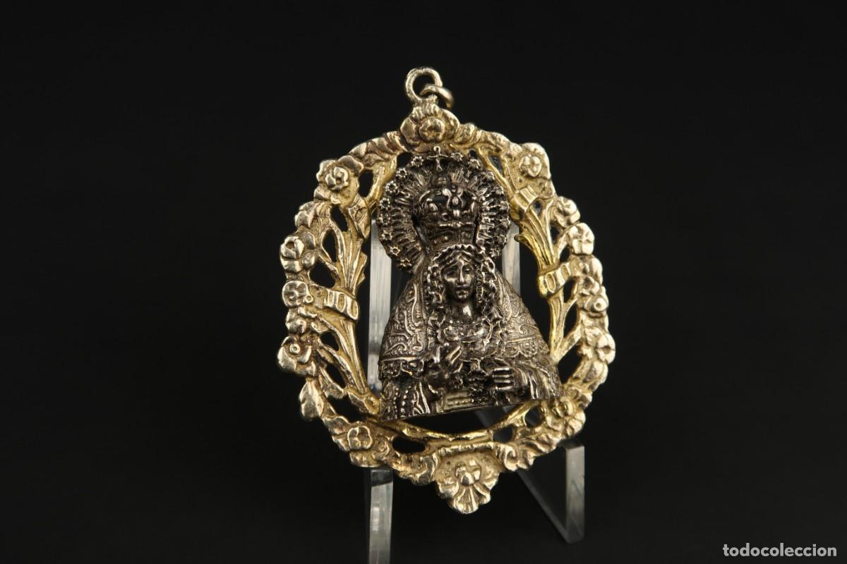 Antig&uuml;edades: Antigua Medalla Religiosa de Plata - Foto 6