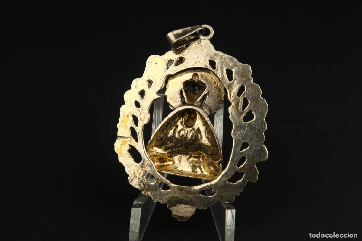 Antig&uuml;edades: Antigua Medalla Religiosa de Plata - Foto 8