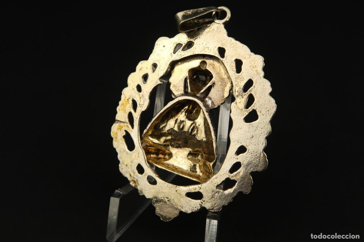 Antig&uuml;edades: Antigua Medalla Religiosa de Plata - Foto 10