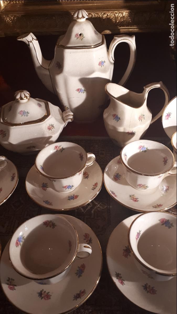 Antig&uuml;edades: PICKMAN. JUEGO DE CAF&Eacute;. - Foto 2