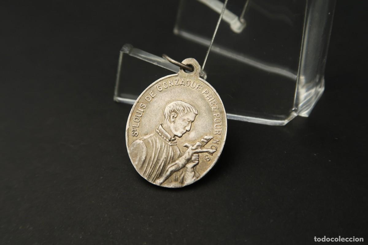 Antig&uuml;edades: Antigua Medalla Religiosa de Plata - Foto 3