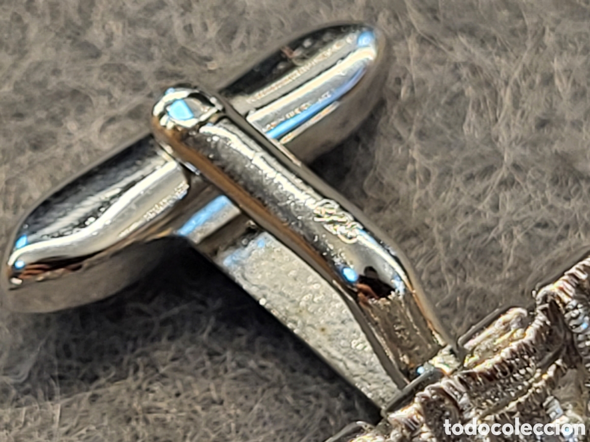 Antig&uuml;edades: GEMELOS PLATA PEDRO DURAN - Foto 6
