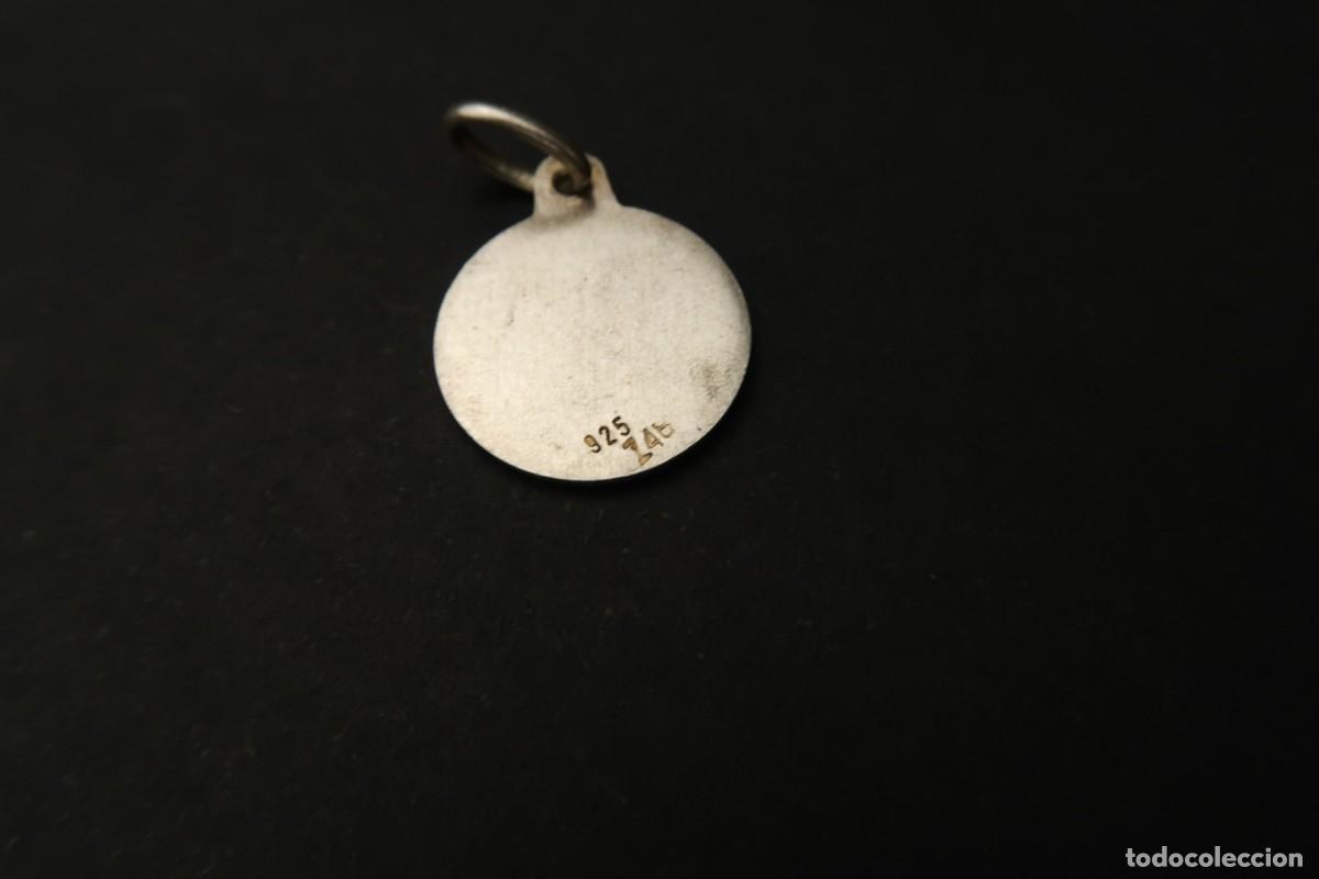 Antig&uuml;edades: Antigua Medalla Religiosa de Plata - Foto 5