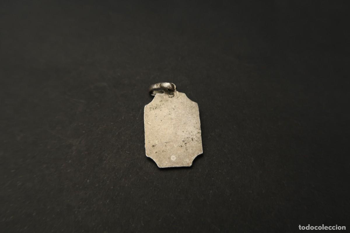 Antig&uuml;edades: Antigua Medalla Religiosa de Plata - Foto 4