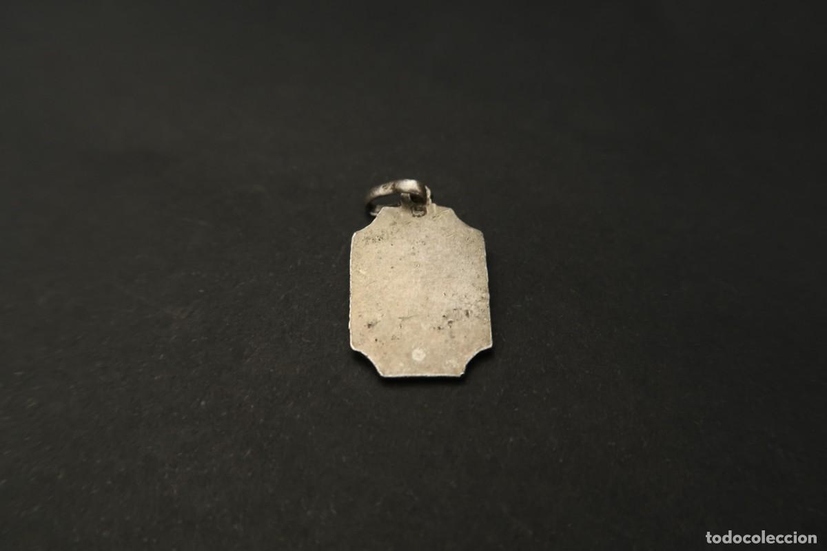 Antig&uuml;edades: Antigua Medalla Religiosa de Plata - Foto 6