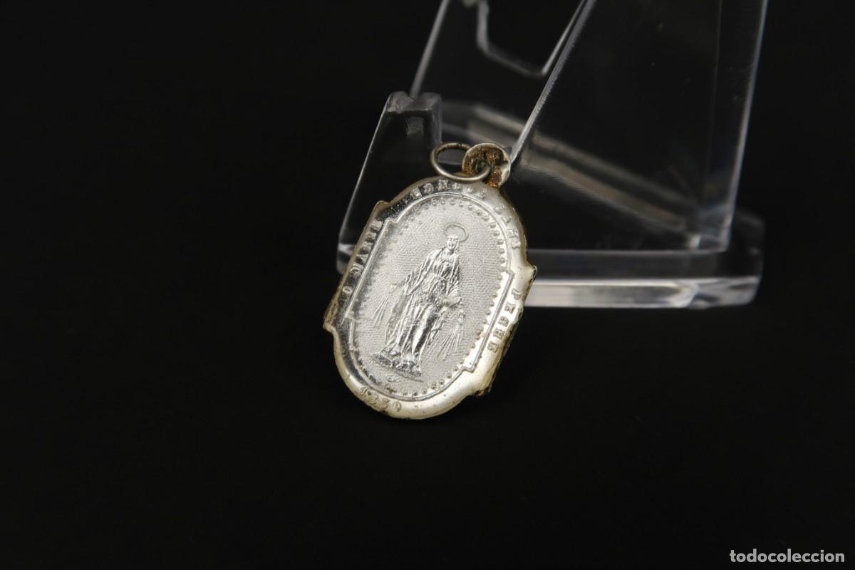 Antig&uuml;edades: Antigua Medalla Religiosa - Foto 2