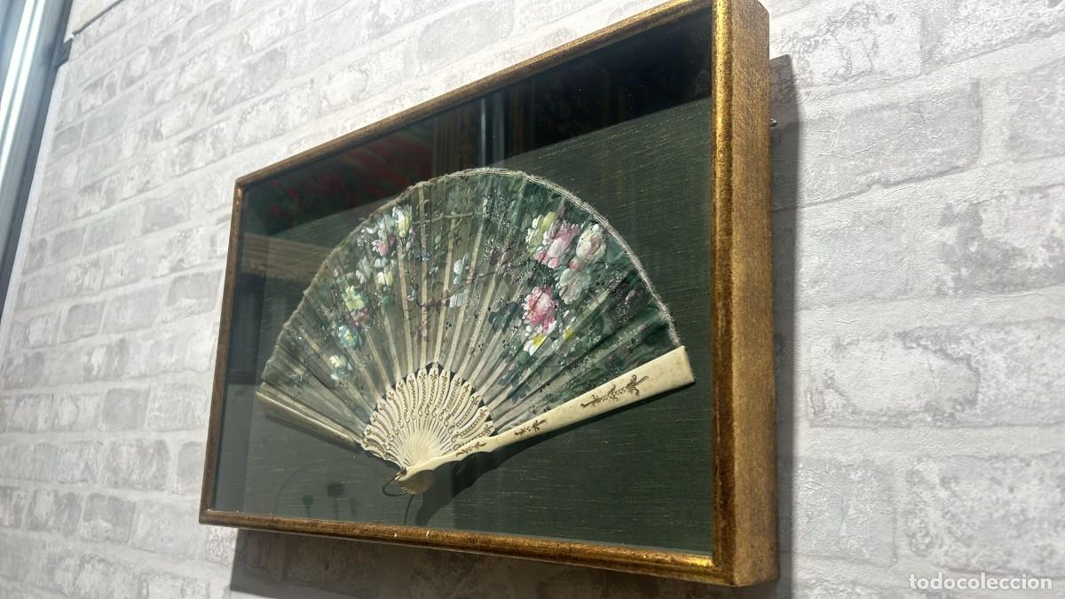 Antig&uuml;edades: ABANIQUERA RECTANGULAR DE 53 X 33 CMS. - Foto 5
